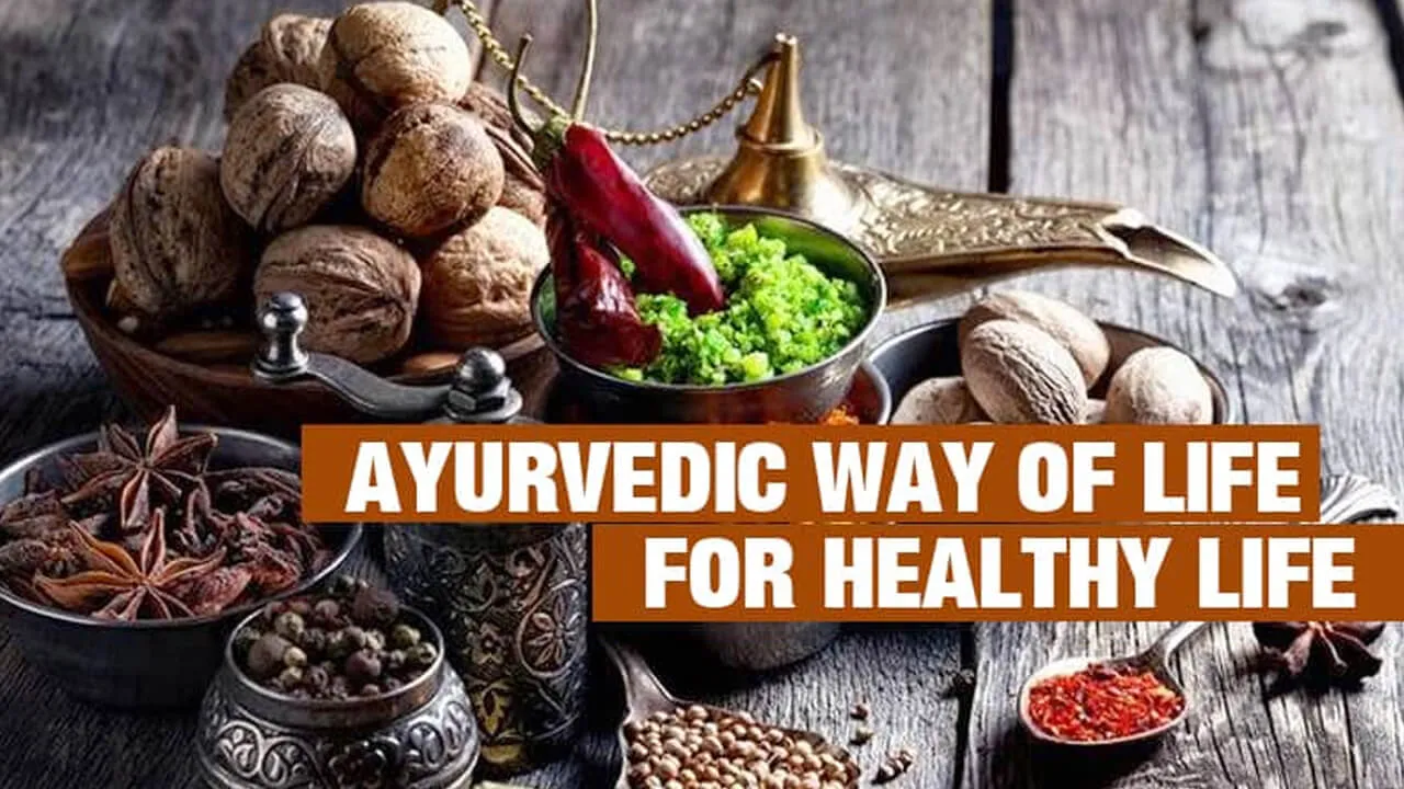 A sattvic diet with fresh fruits, vegetables, whole grains, and herbal teas for longevity.