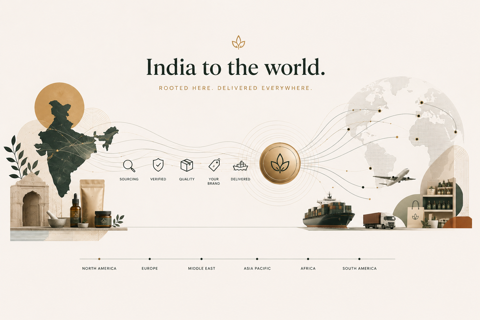 India export — IndoFolk Wellness connects global brands to India's best manufacturers